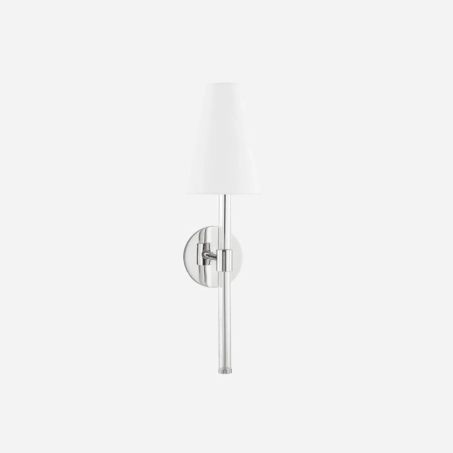 Wall Light with Acrylic Rods - Nickel, Metal product