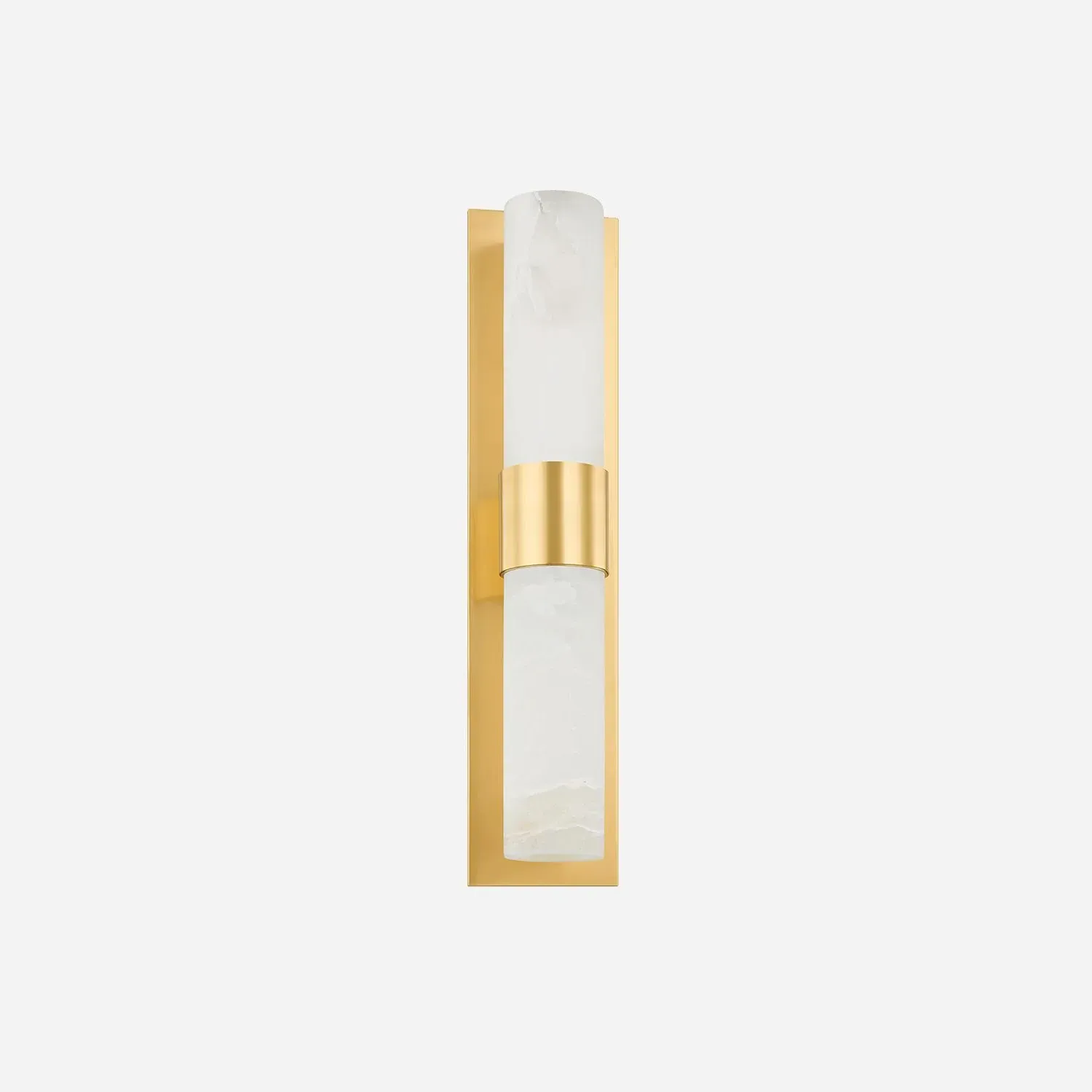 Wall Light with Alabaster Tubes - Brass product