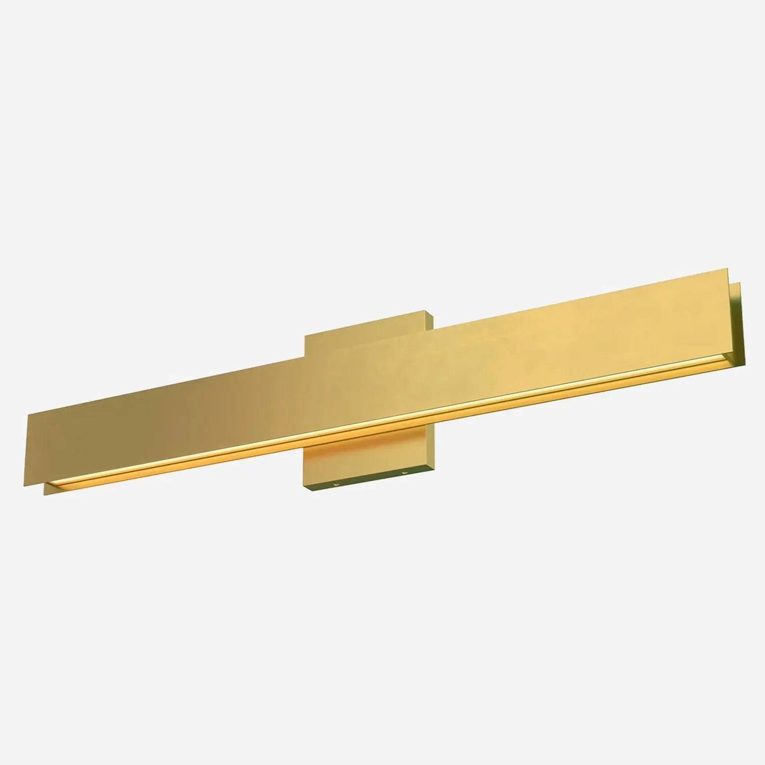 Wall Light with LED - Natural Brass, Metal product