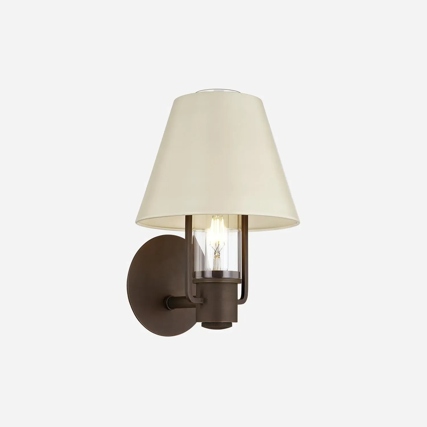 Wall Light with Shade - Bronze, Metal product