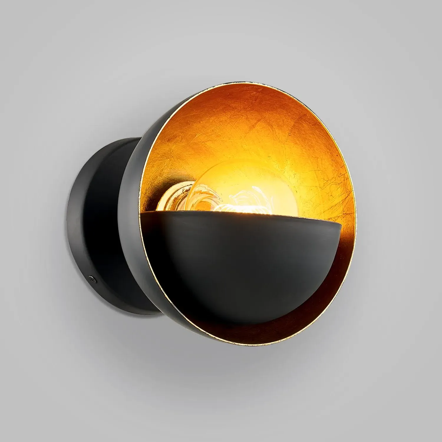 Wall Light with Warm Projection - Bronze alternate view