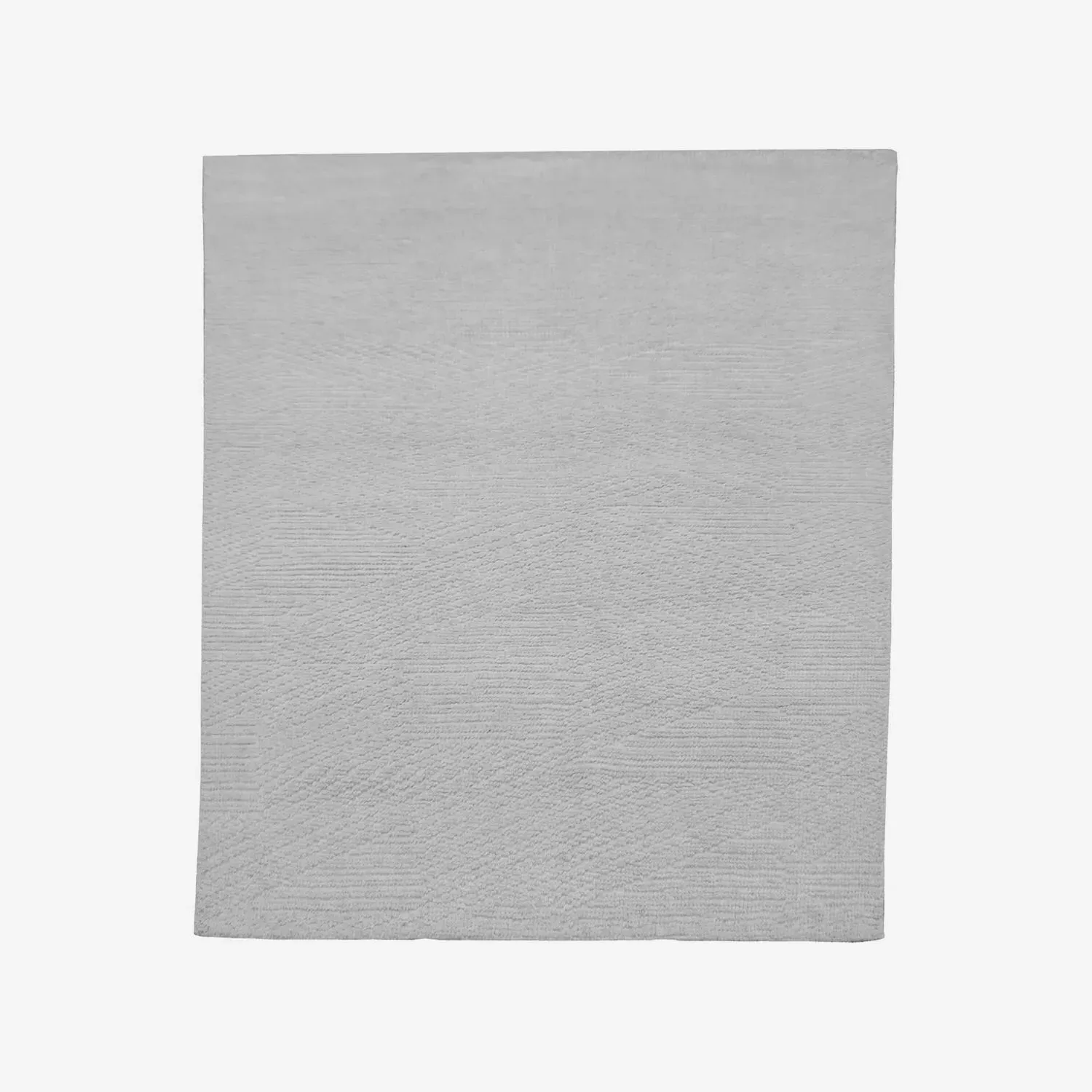 8' x 10' Rug with Criss-Cross Pattern - Neutral, Wool product