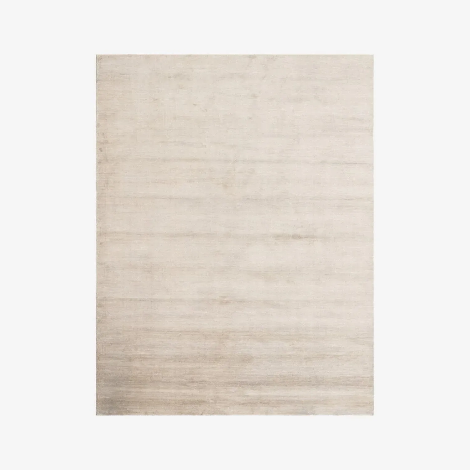5' x 8' Viscose Rug Medium Pile - Ivory, Viscose product