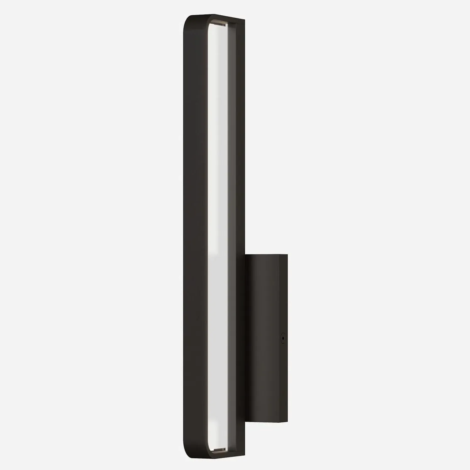 Slim Wall Light with LED - Black, Matte product