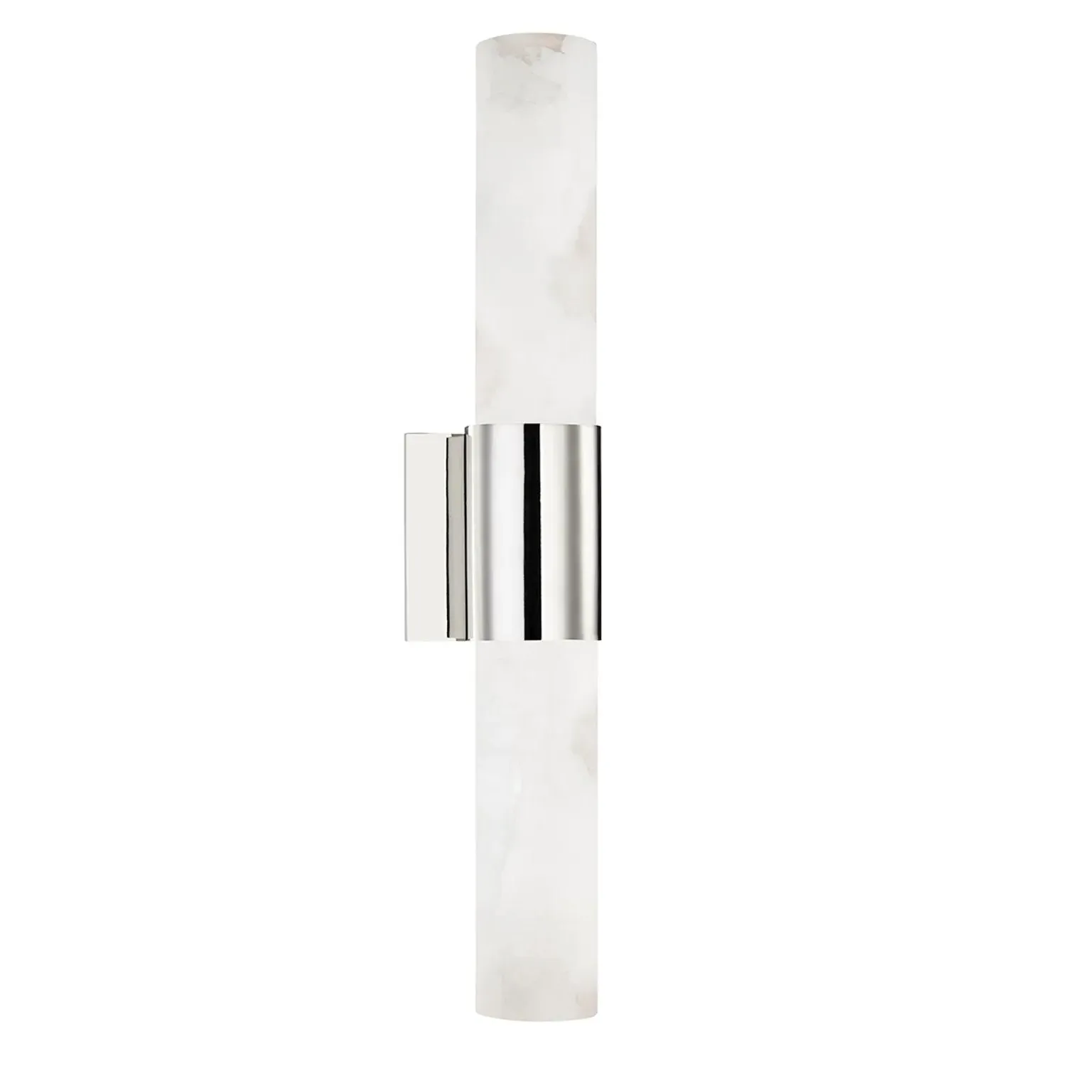 Cylindrical Wall Light - Polished Nickel, Metal product