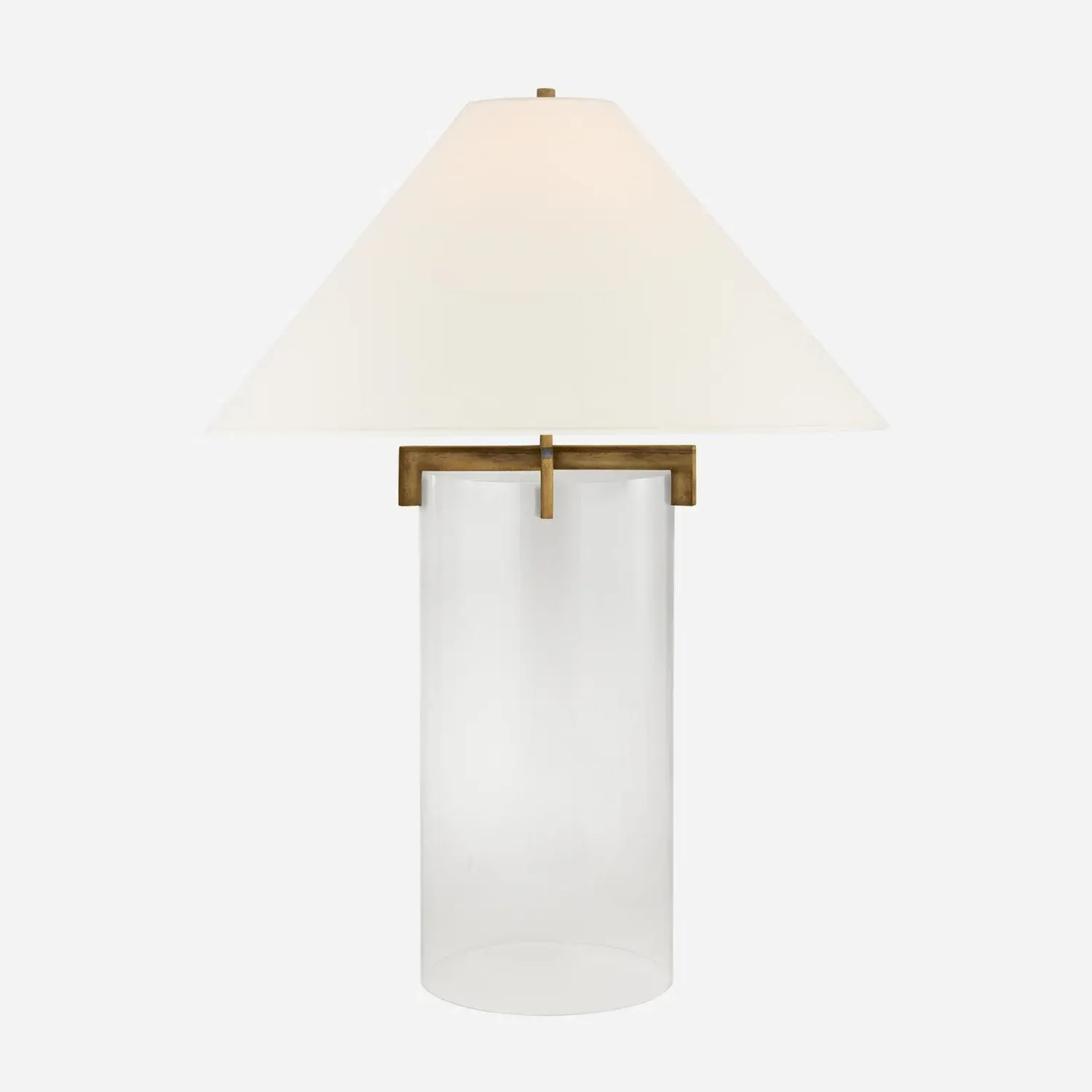 Brooks Table Lamp - Crystal, Gilded Iron product