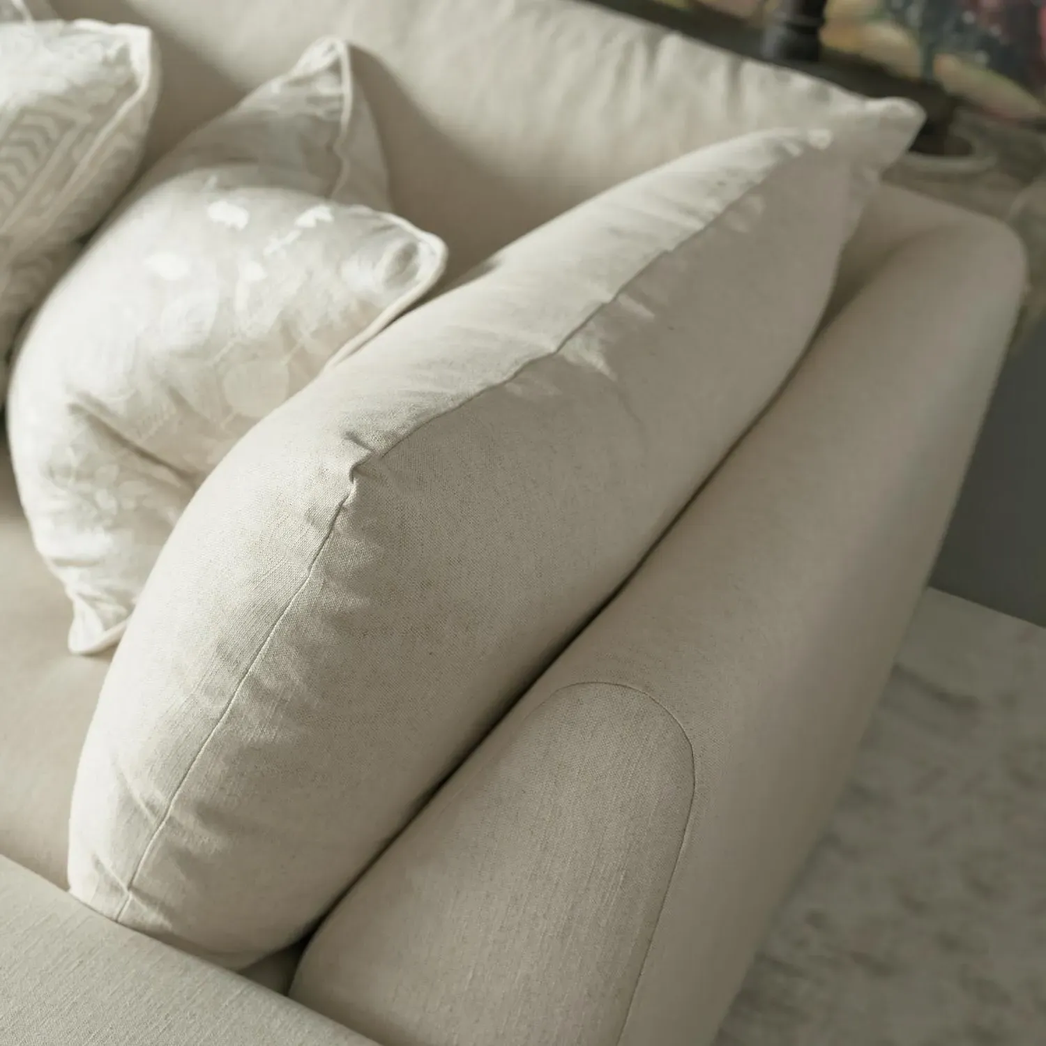 Bundum Large Corner Sofa - Light Neutral, Cotton alternate view