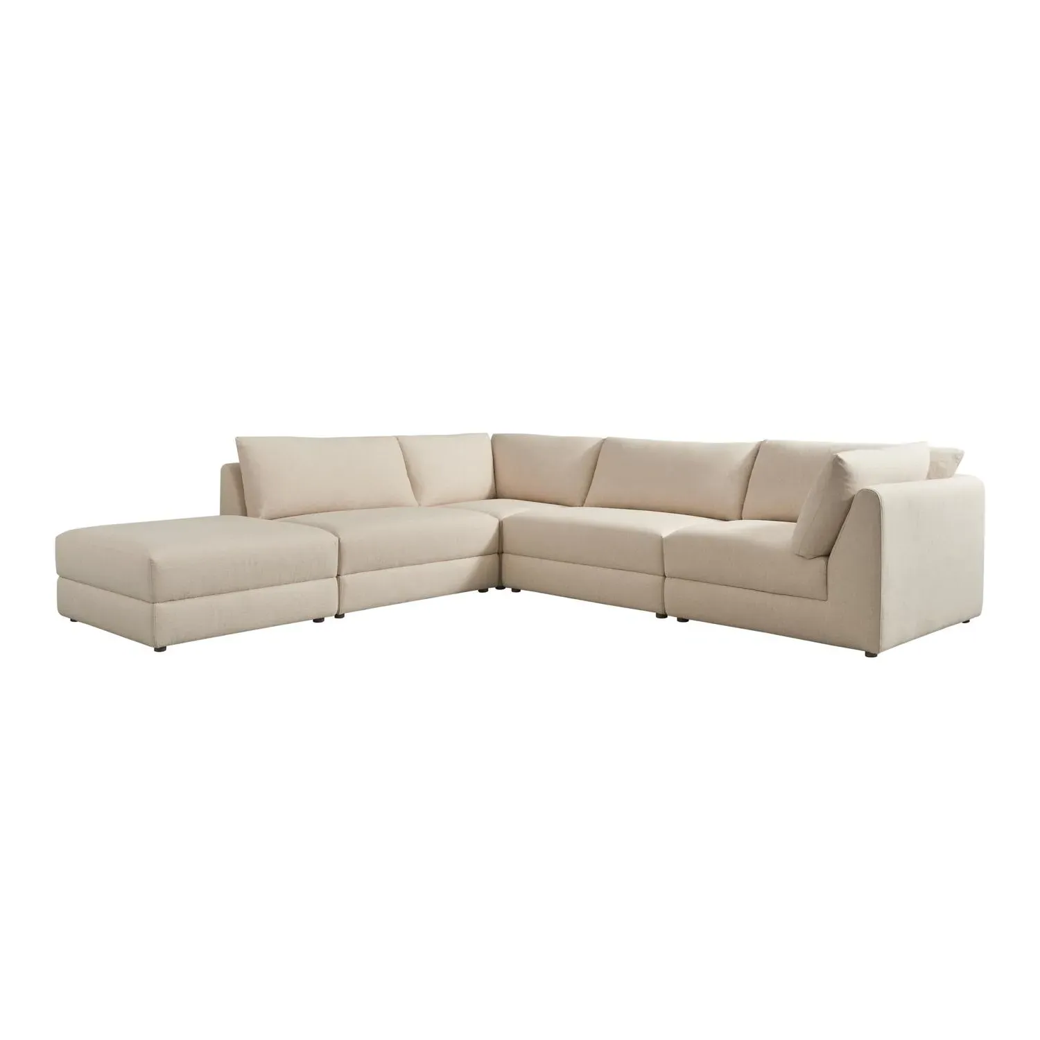 Bundum Large Corner Sofa - Light Neutral, Cotton product