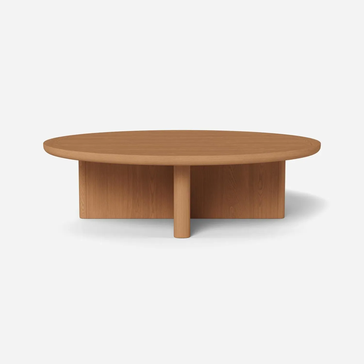 Round Coffee Table - Teak Wood alternate view