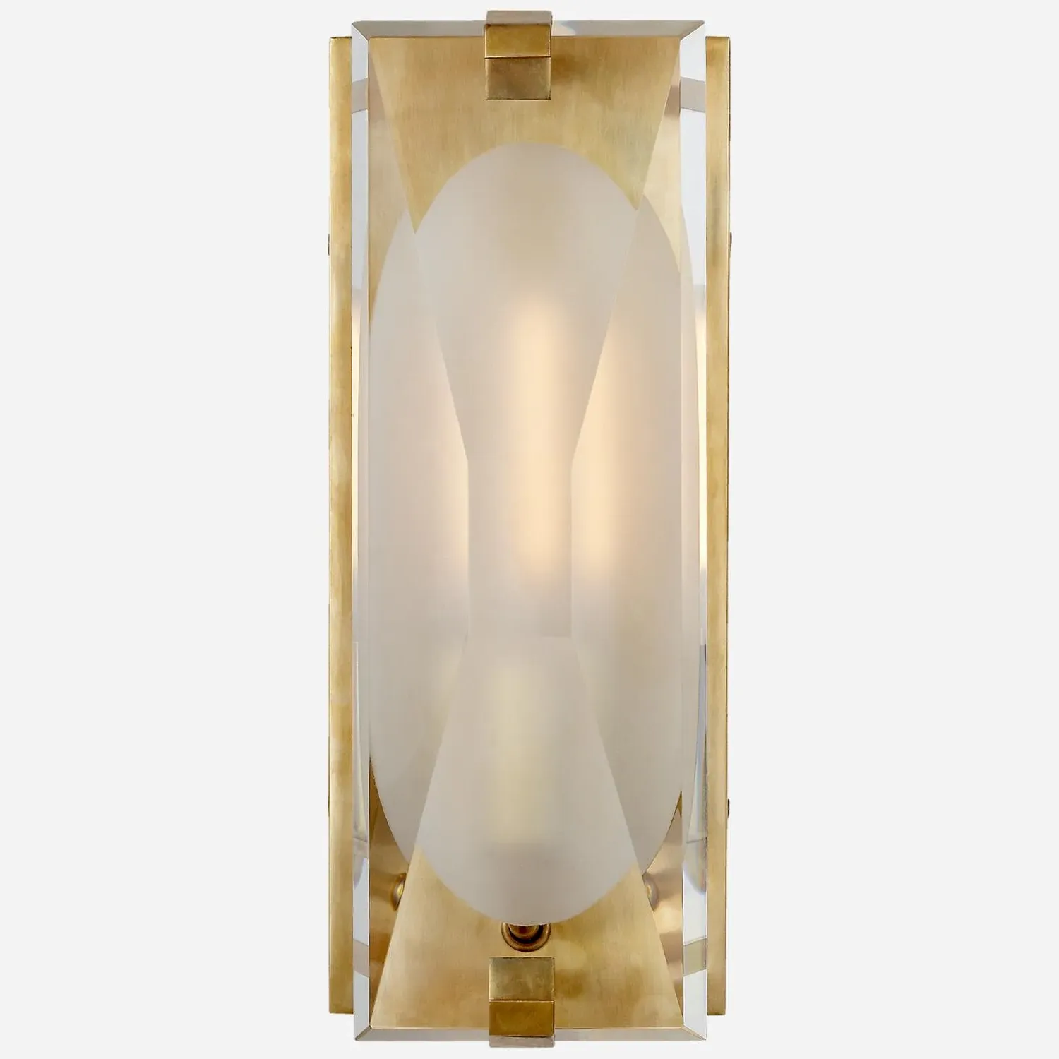 Castle Peak Wall Light - Soft Brass product