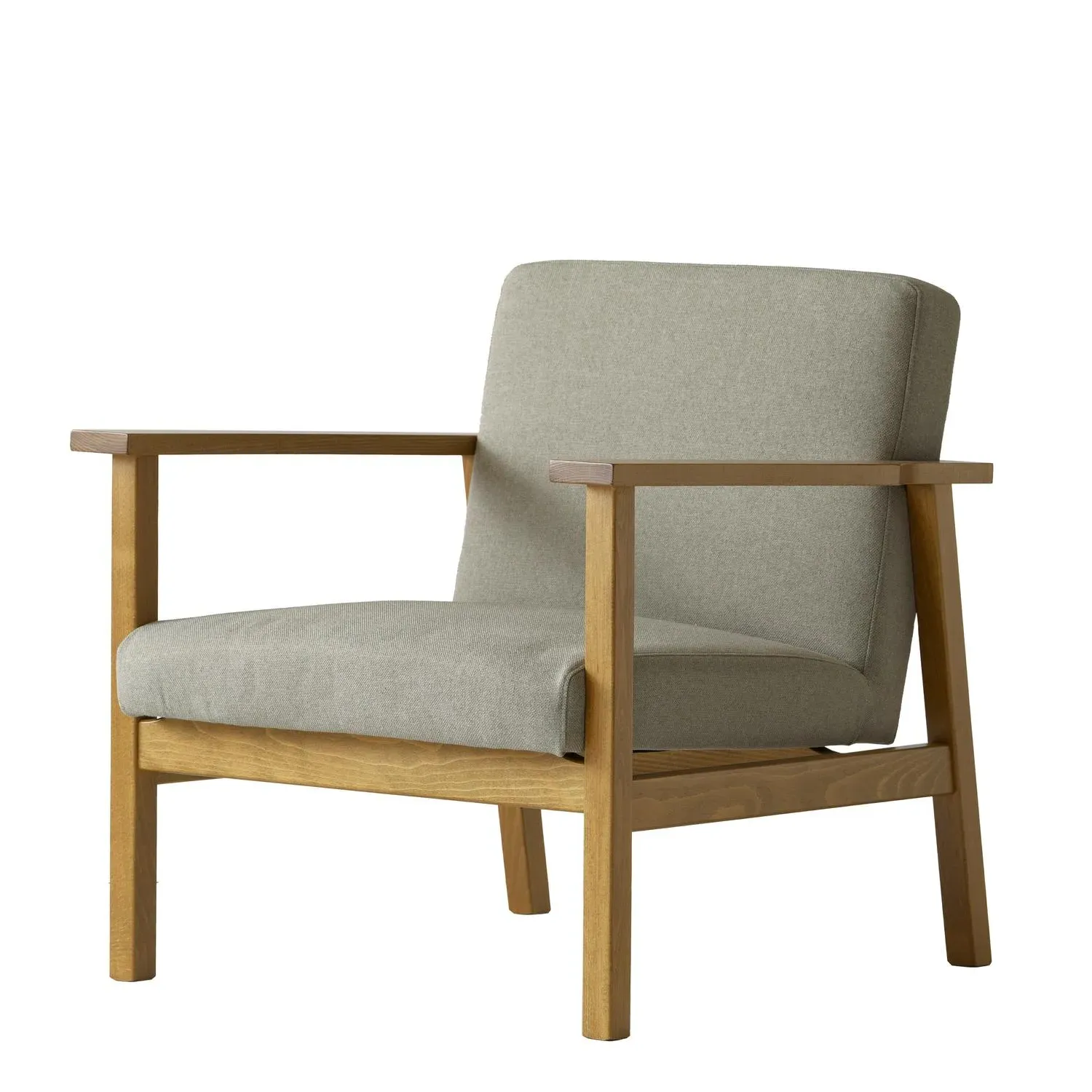 Cecil Armchair - Dark Neutral Grey, Linen product