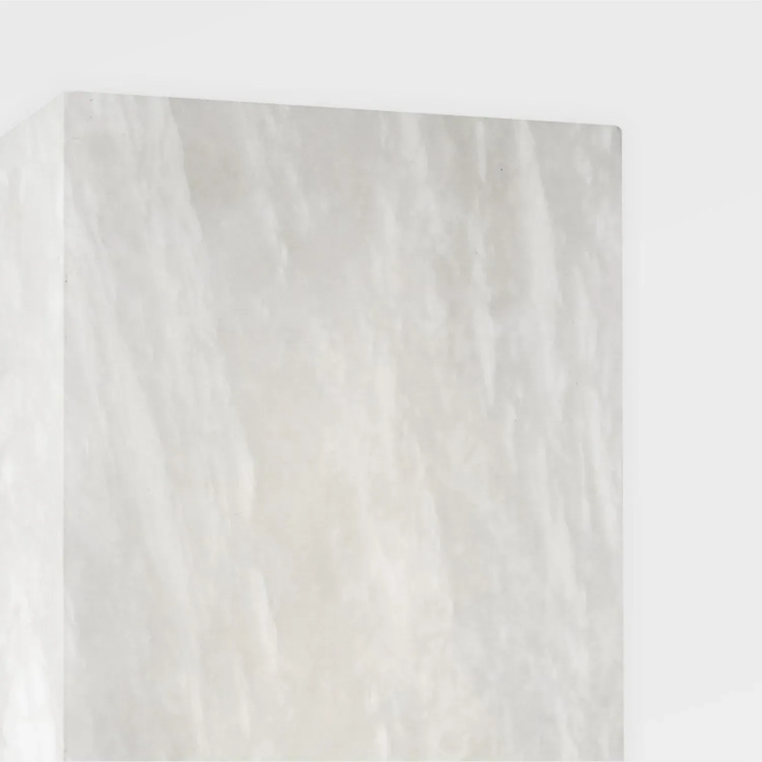 Rectangular Wall Light - White, Alabaster alternate view