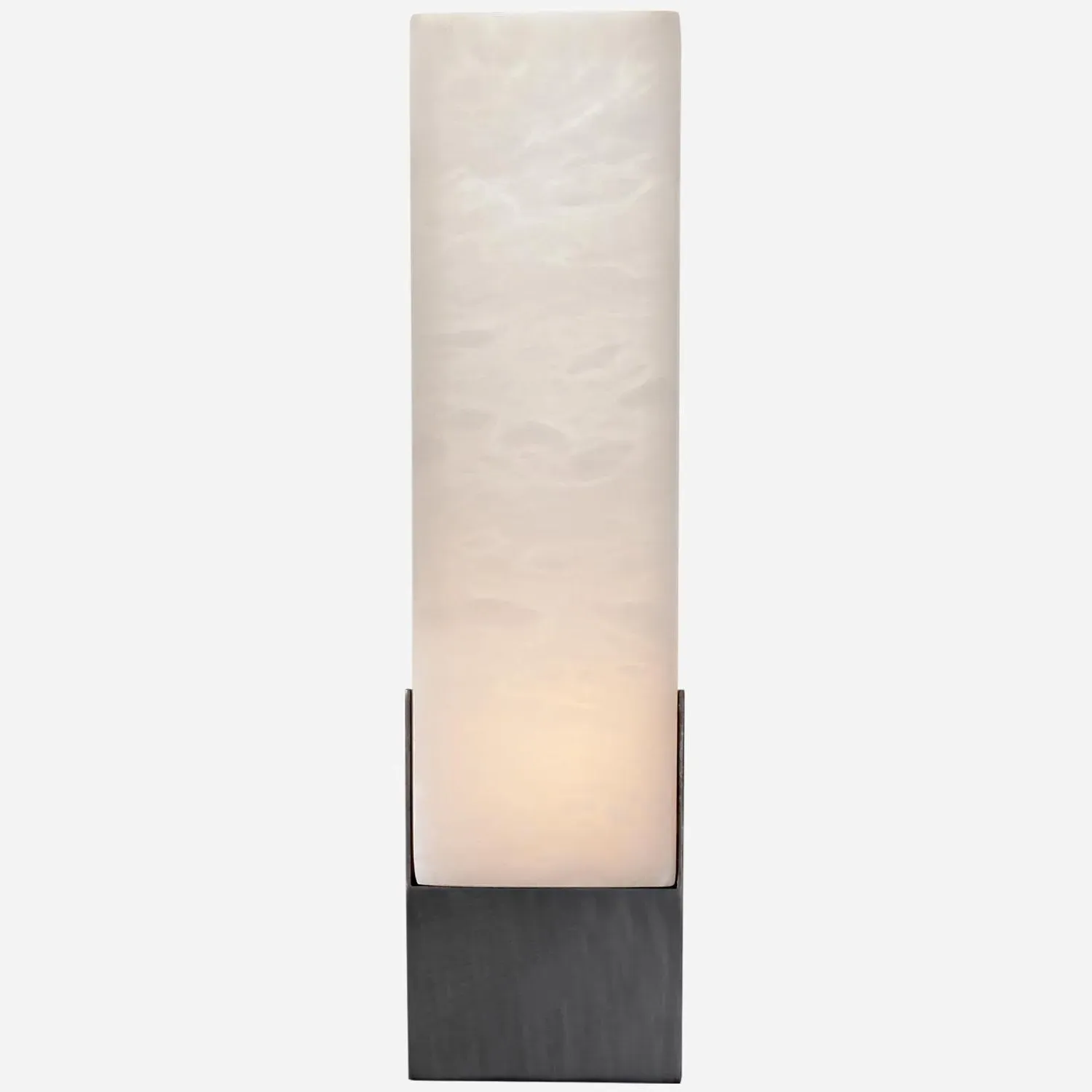 Rectangular Wall Light with Frosted Glass - Bronze alternate view