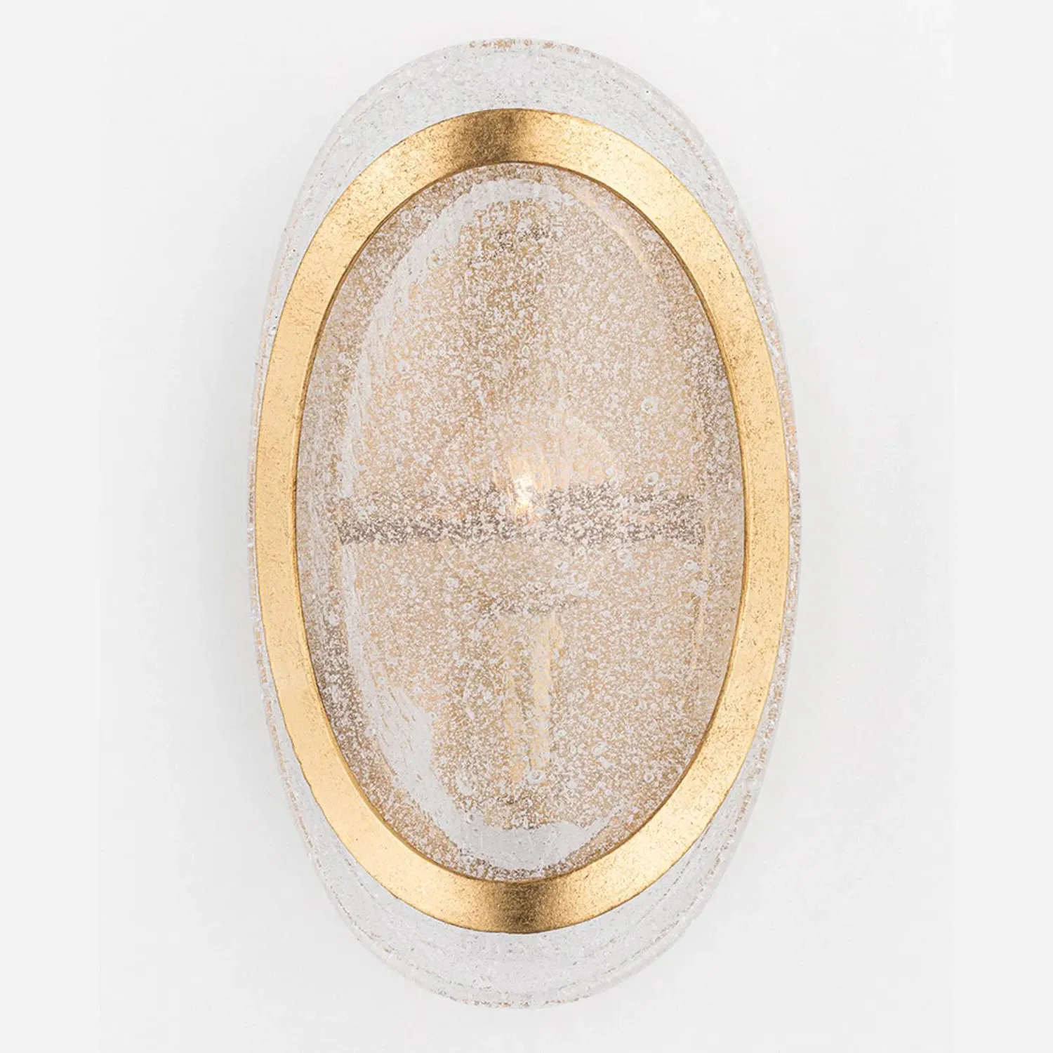 Wall Light with Glass Shade - Gold, Metal alternate view