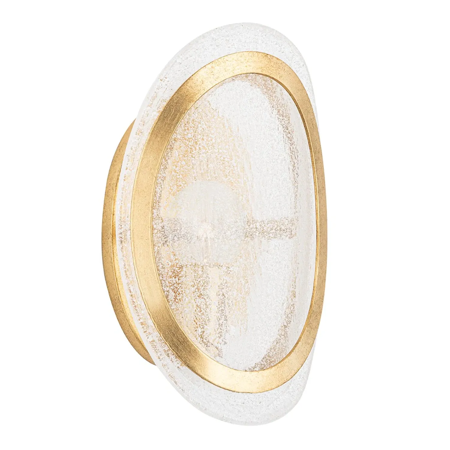 Wall Light with Glass Shade - Gold, Metal product
