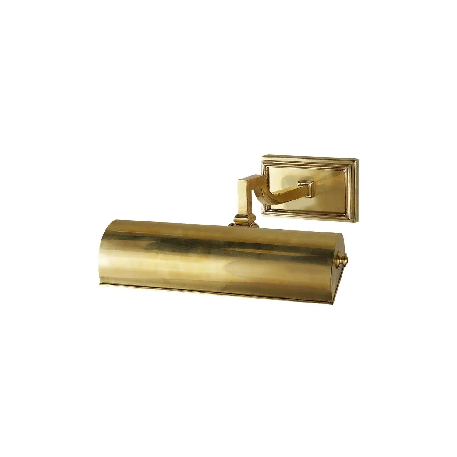 Small Picture Light - Natural Brass, Metal product