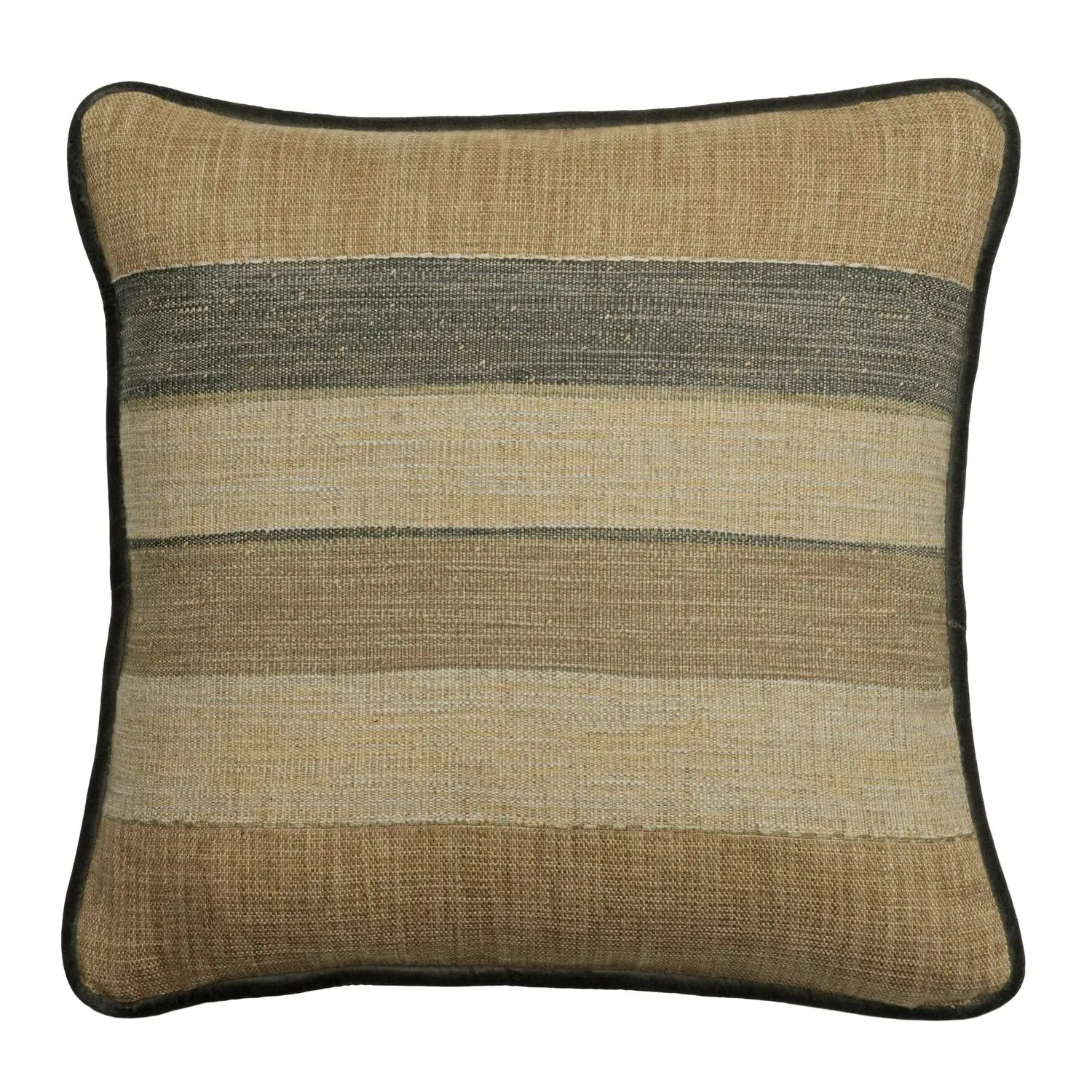 Feather Cushion with Piping - Neutral, Cotton product