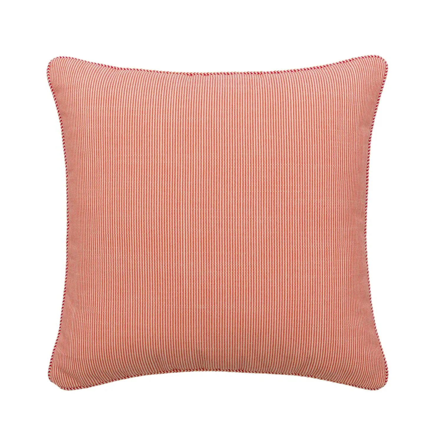 Square Cushion with Piping - Orange, Hollowfibre product