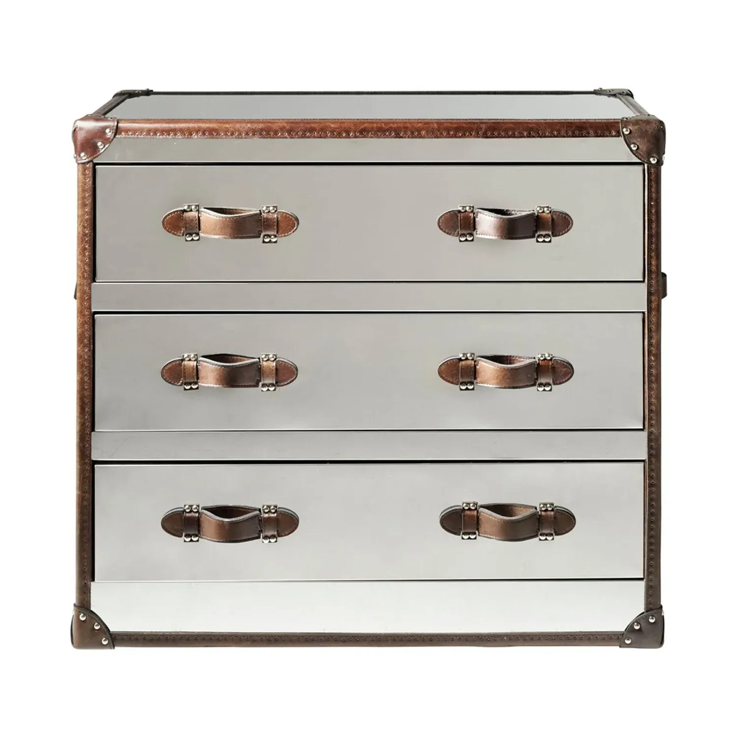 Howard Steel Chest of Drawers - Black, Steel alternate view
