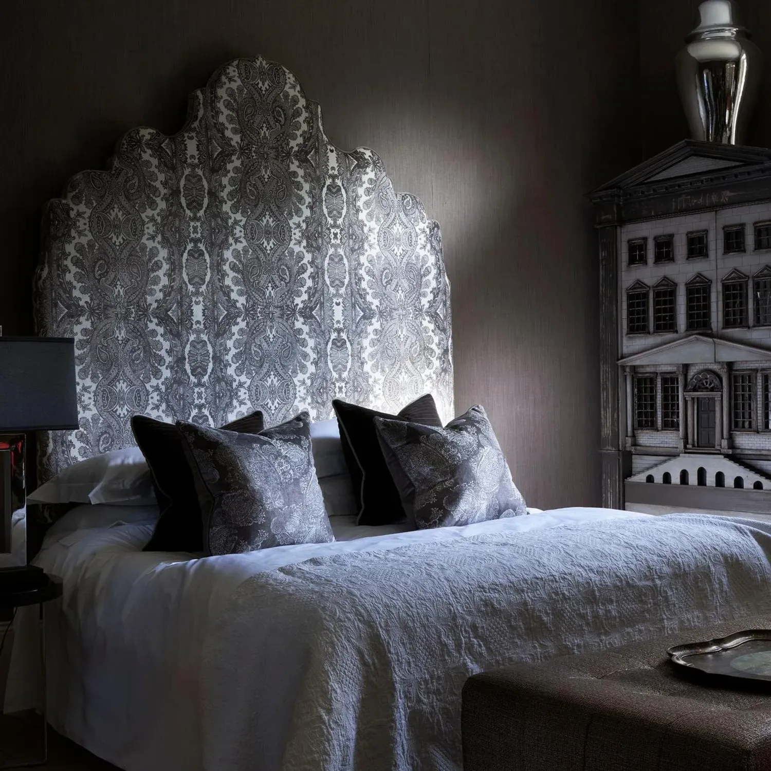 5ft Julia Custom Headboard - Custom Fabric, Plywood alternate view
