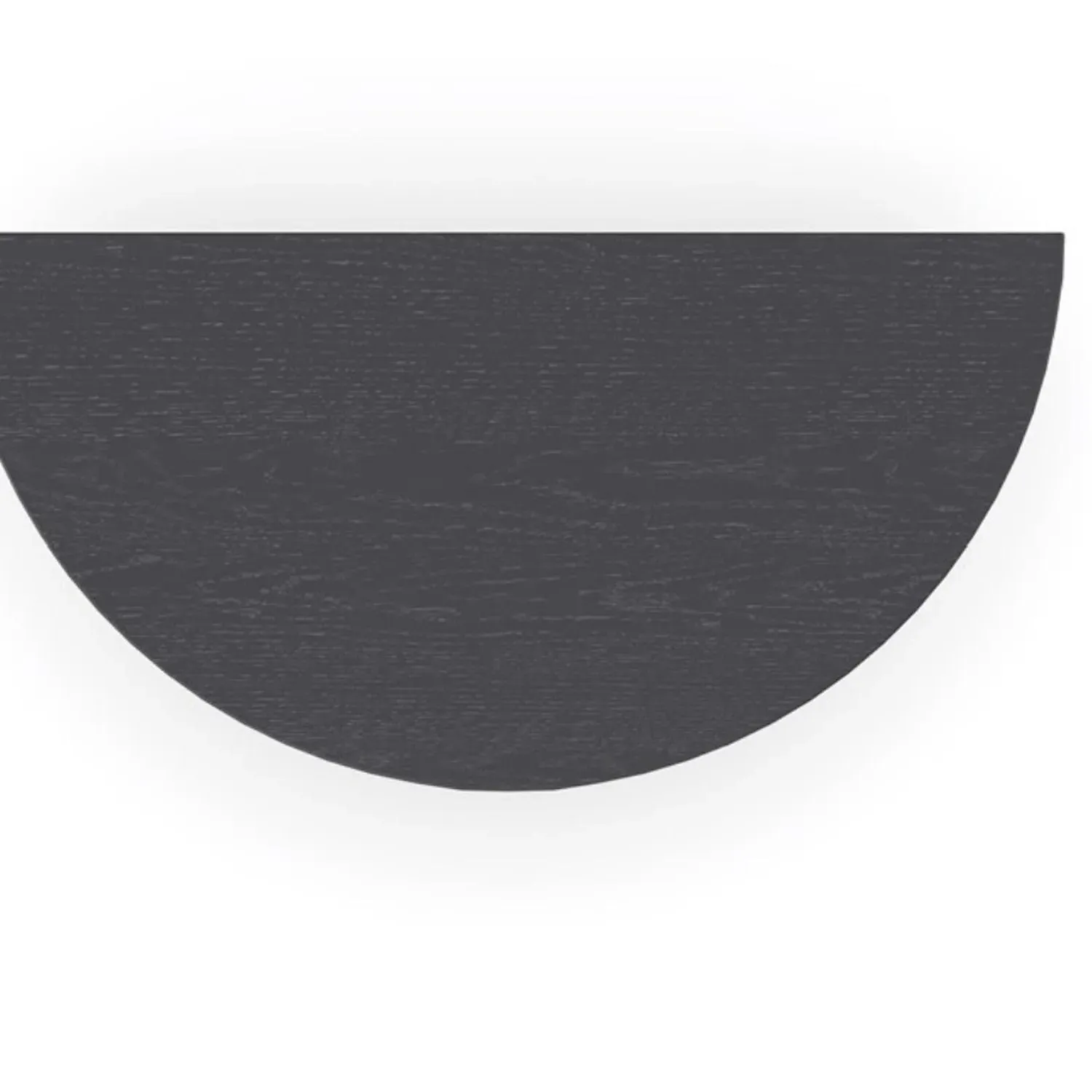 Round Side Table - Black, Matte Finish alternate view