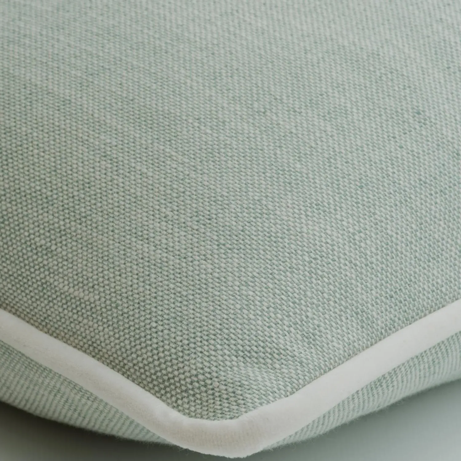 Feather Cushion - Sky, Linen alternate view