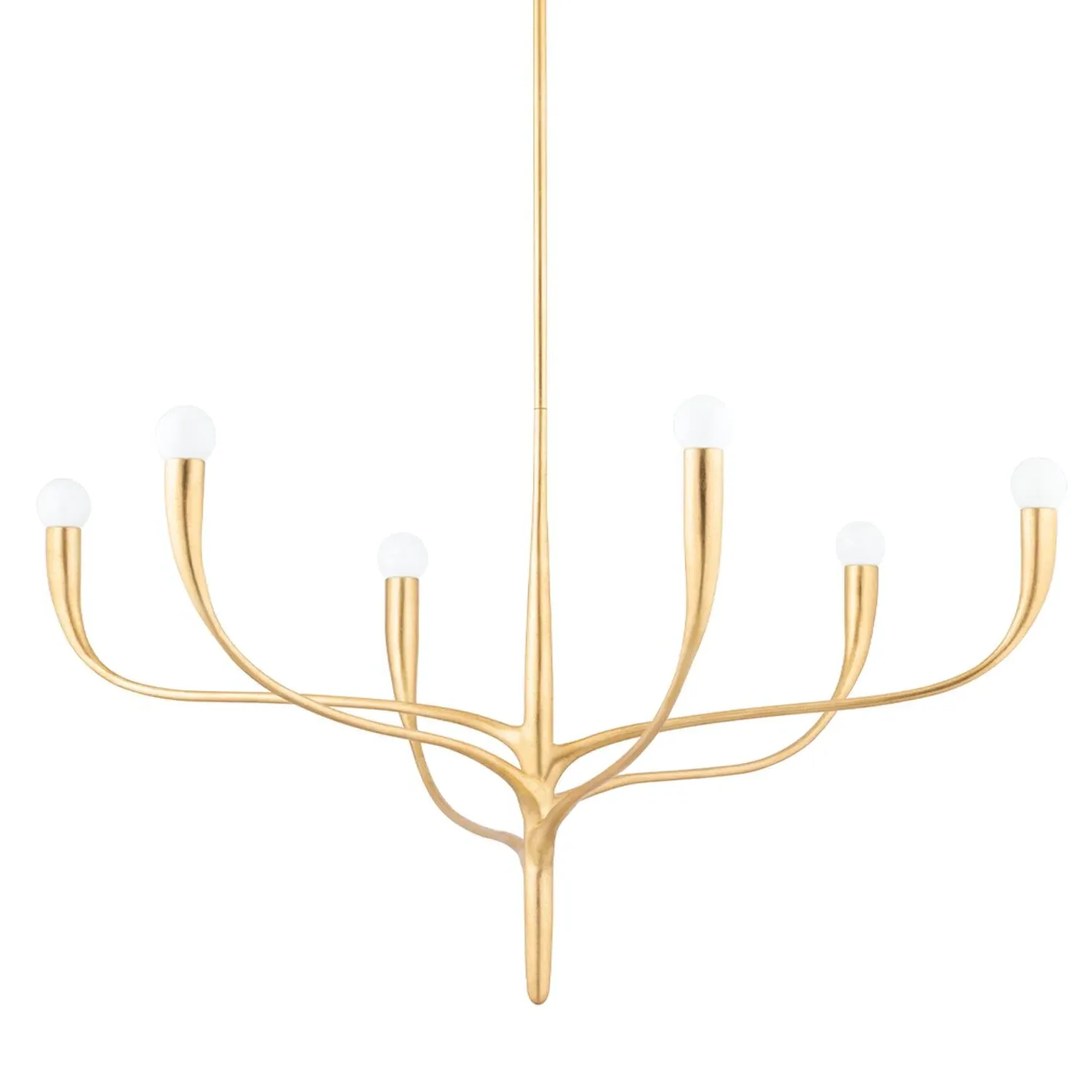 Small Labra Chandelier - Gold, Metal product