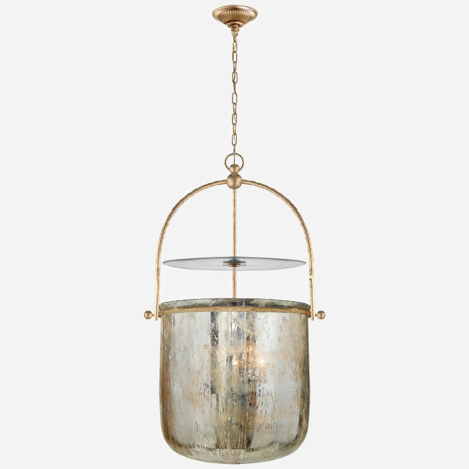 Lorford Pendant Light - Gilded Iron, Metal product
