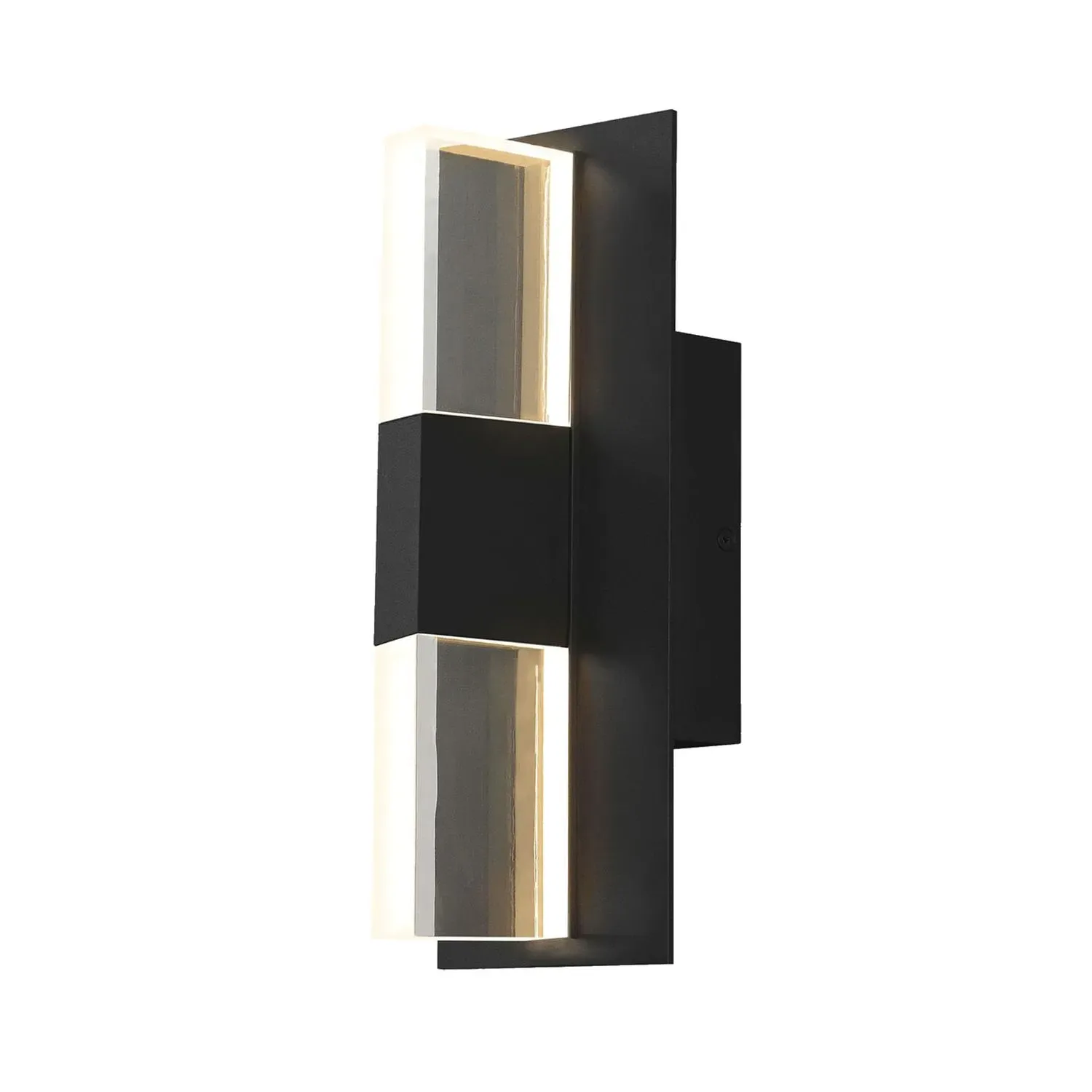 Small Linear Wall Light - Black, Metal product