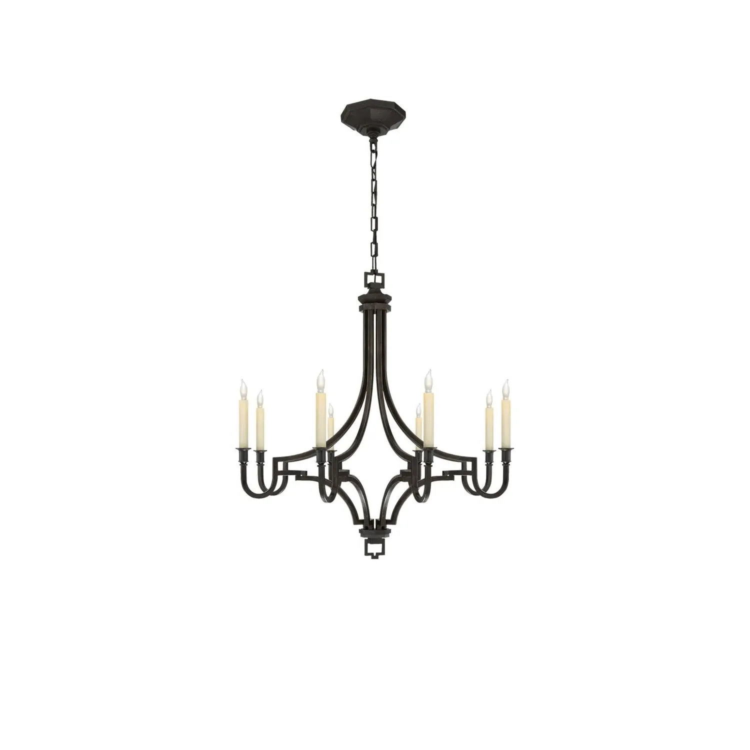 Mykonos Chandelier - Aged Iron, Steel product