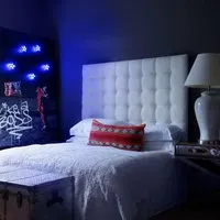 5ft Paxton Headboard with Button Detailing - Upholstered alternate view