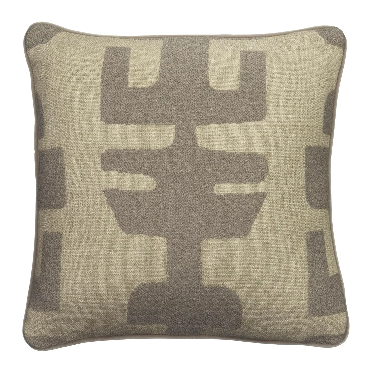 Square Cushion with Feather Fill - Smoke, Bouclé product