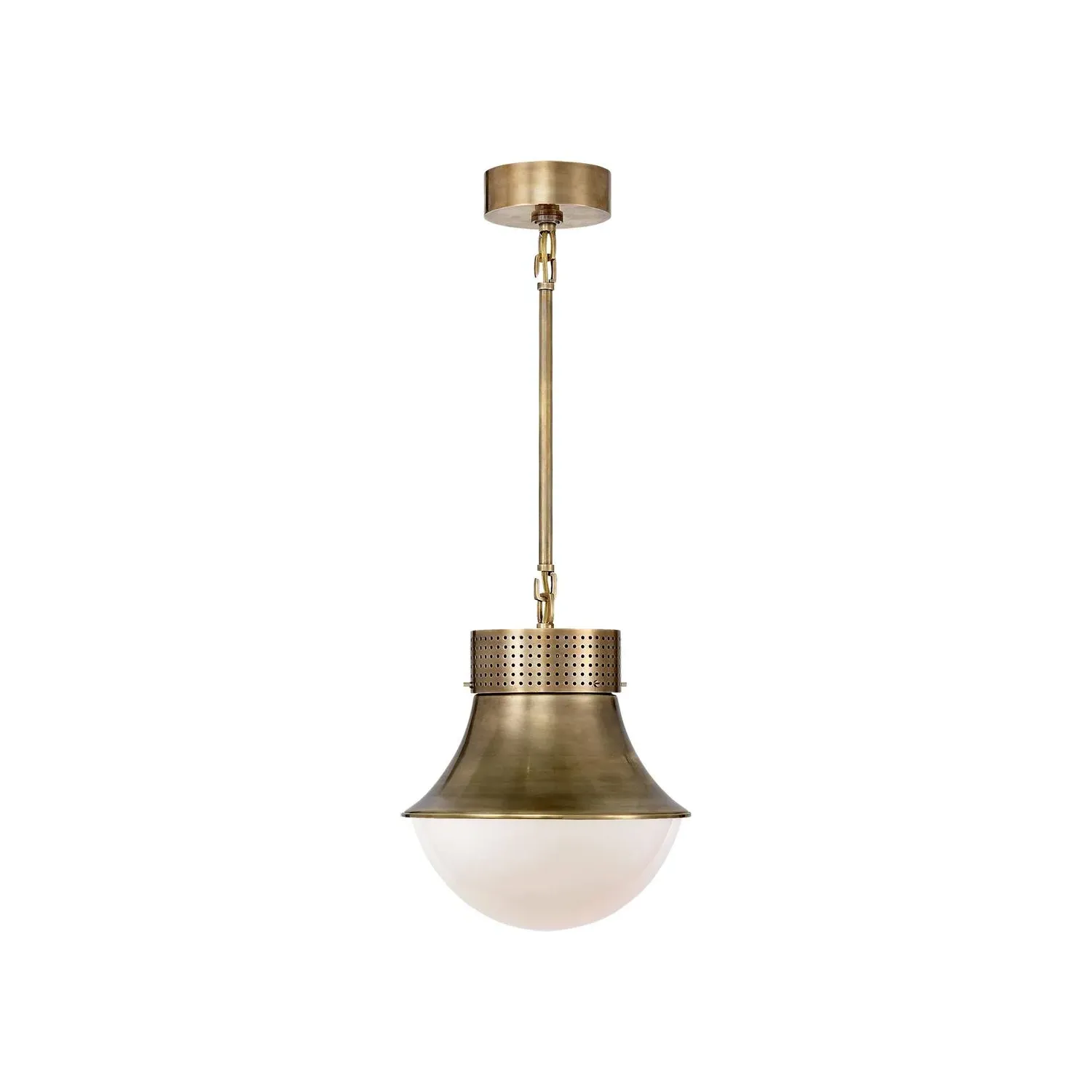 Small Pendant Light Perforated - Brass product