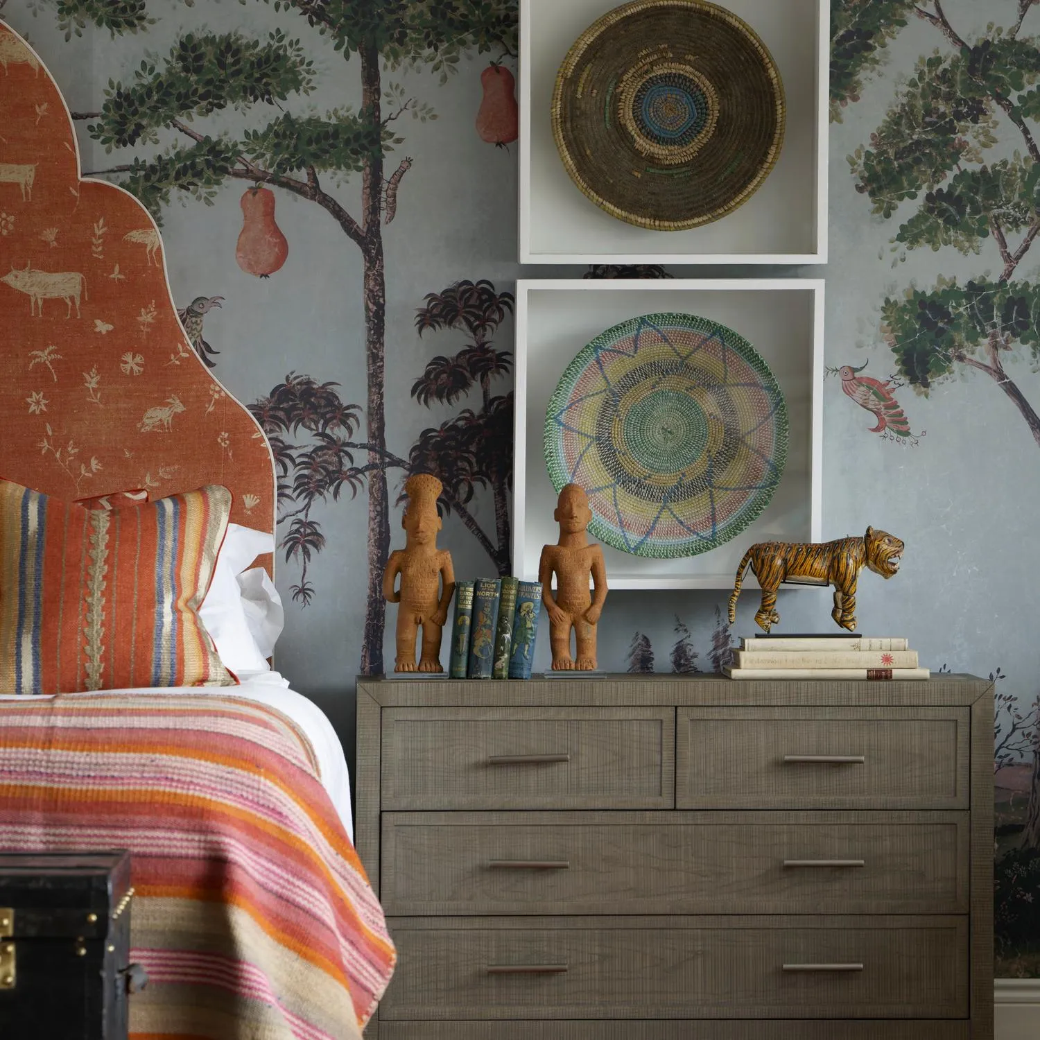 Raffles 4-Drawer Chest - Grey, Ash Wood alternate view
