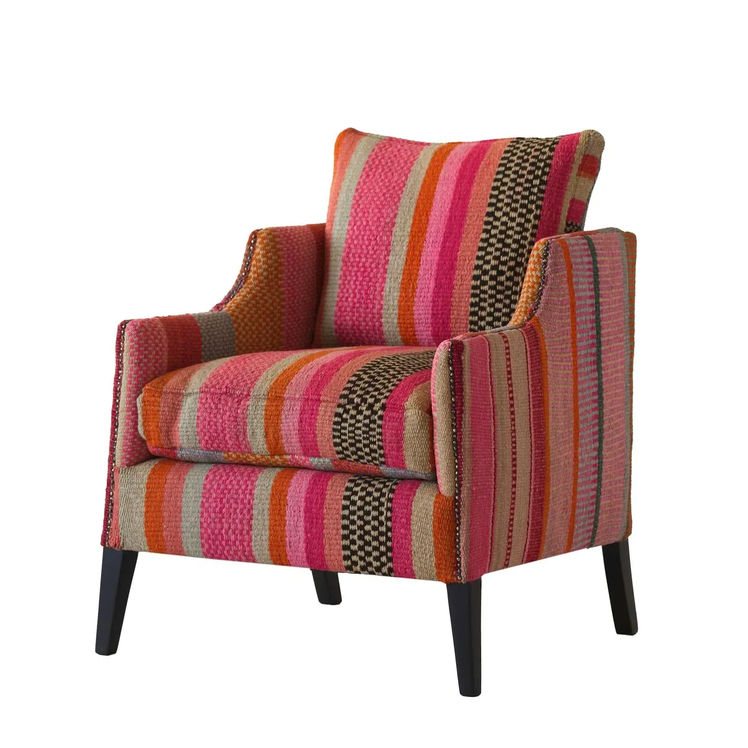 Regal Armchair - Pink, Wool product