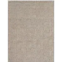 8' x 10' Ridge Rug - Natural, Viscose Wool alternate view