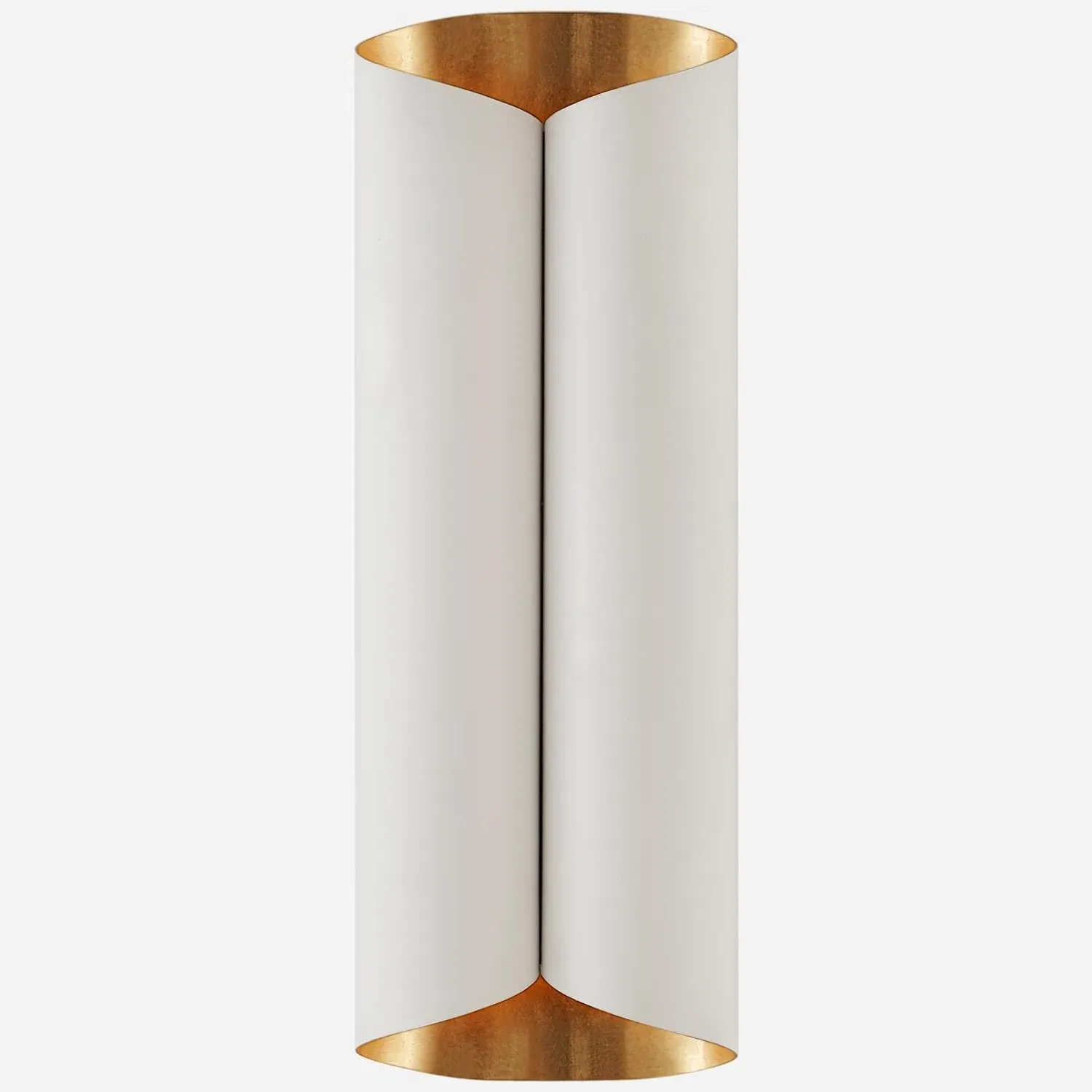 Tall Wall Light - White, Plaster product