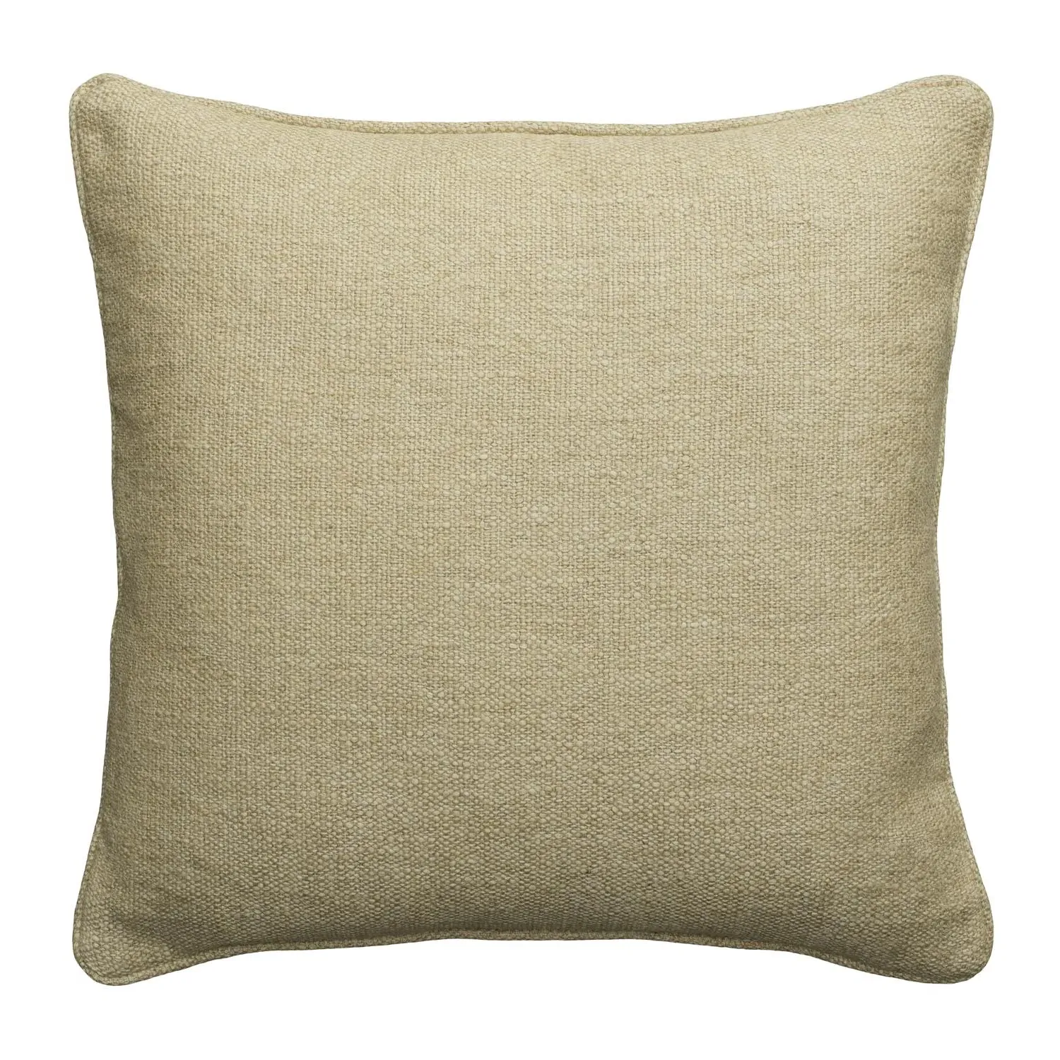 Square Cushion with Feather Fill - Natural, Linen product