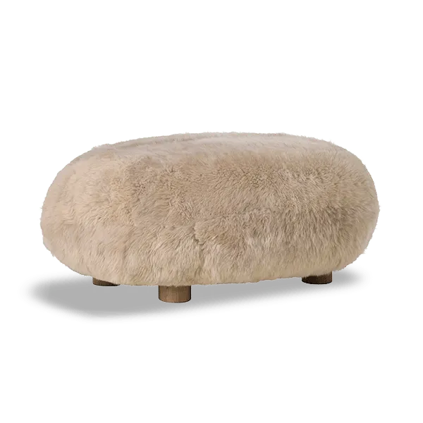 sivan-yeti-footstool-yeti-beige-timothy-oulton-cowhide-sheepskin image