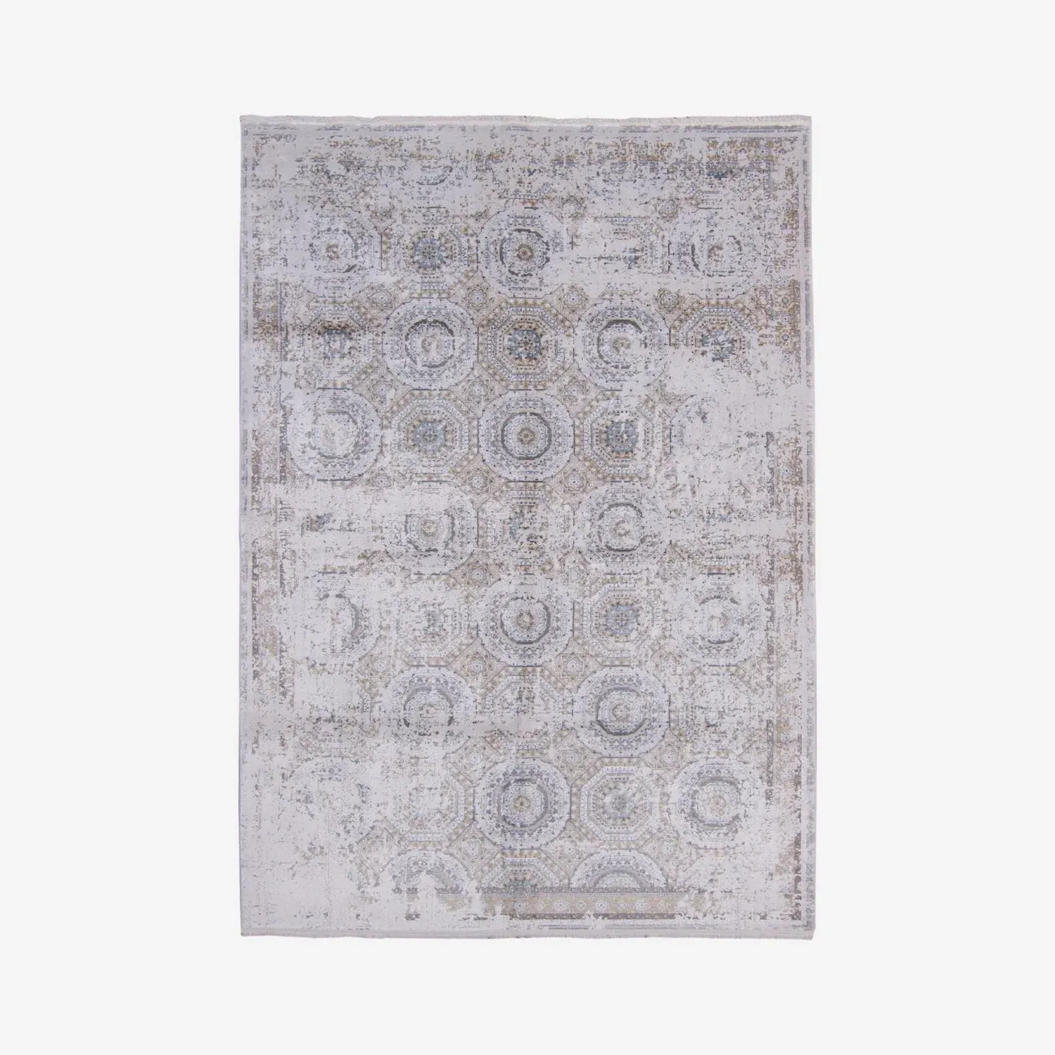 Small Persian Rug - Multicolor, Medallion Design product