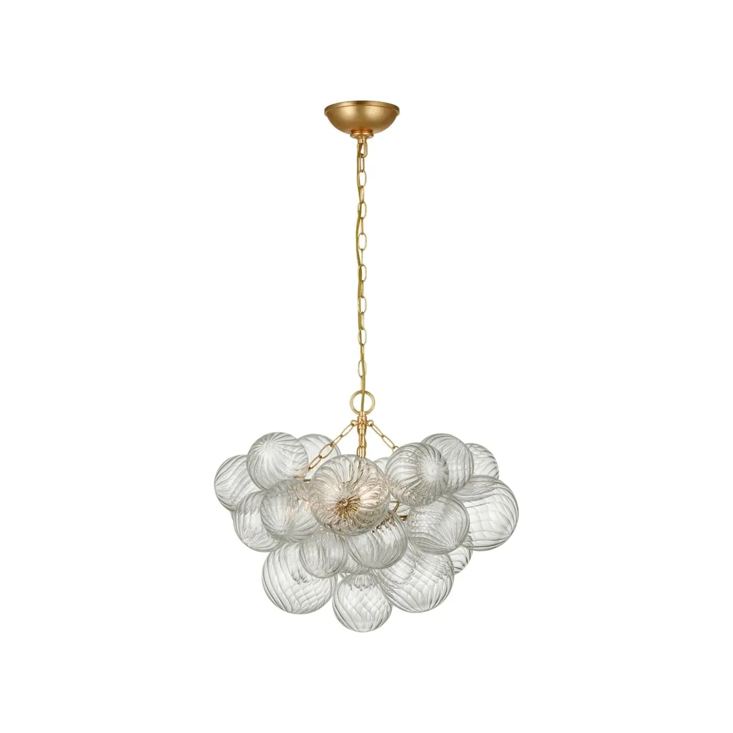 Small Glass Orb Chandelier - Gild, Glass product