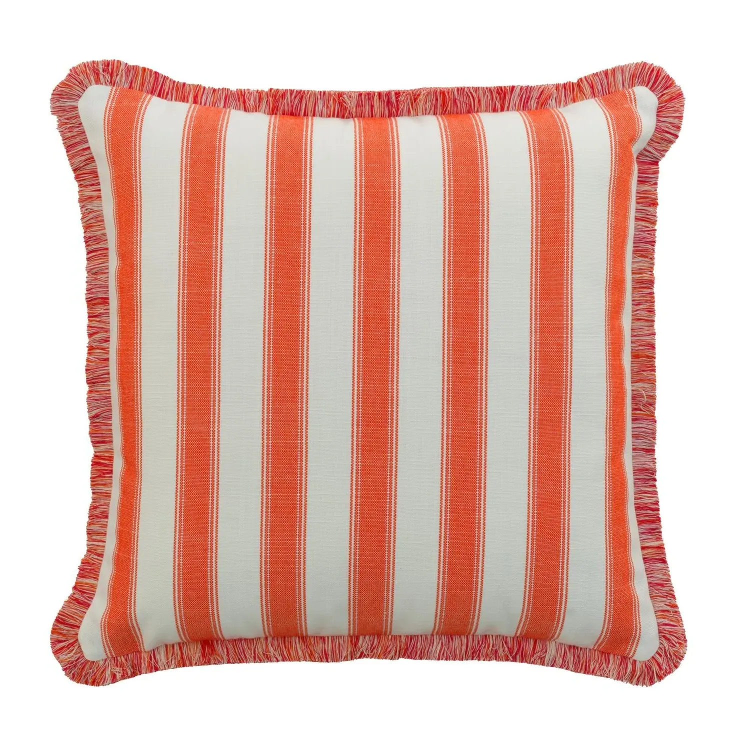 Square Cushion with Piping - Orange, Hollowfibre product