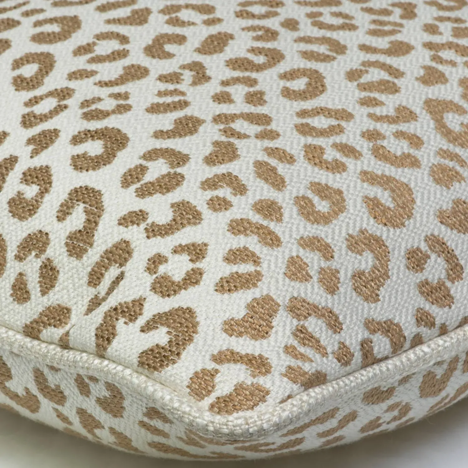 Square Cushion with Feather Fill - Rust, Cotton alternate view