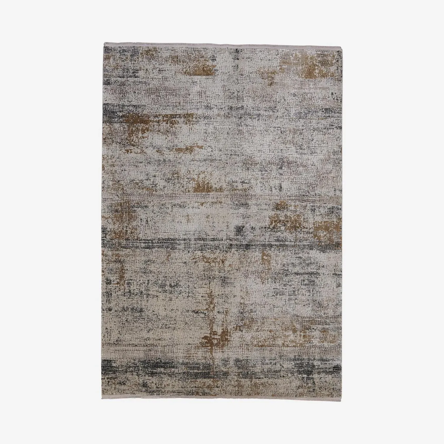 Persian Style Statement Rug - Charcoal, Low Pile product