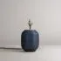 ANTA Ridged Small Table Lamp - Black