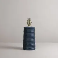 ANTA Ridged Small Tapered Lamp - Black