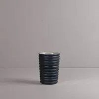 Ridged Beaker - Black