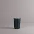 Ridged Candle Beaker - Black