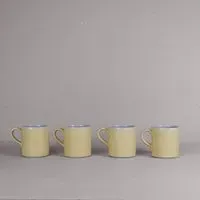Canary Large Mug Set of 4 - Stoneware