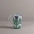 Cream Thistle Latte Mug - Cream, Stoneware